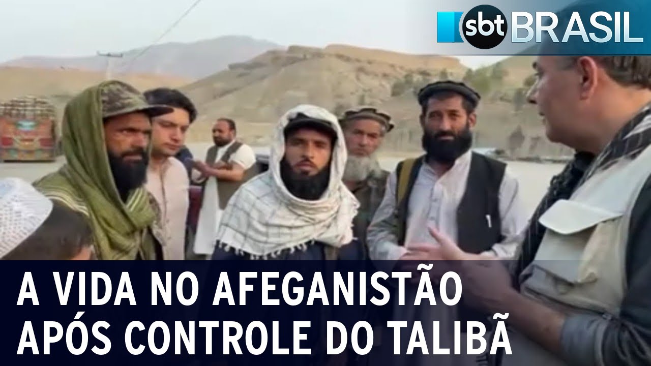 SBT News chega ao Afeganistão na véspera da posse do Talibã | SBT Brasil (10/09/21)
