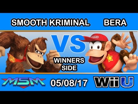 MSM 96 - SnG | Smooth Kriminal (Donkey Kong) vs Bera (Diddy Kong) Winners Side - Smash Wii U