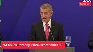 ⭕️Csak akkor nézd meg, ha elég erős otthon a plafon‼️V4 Csúcs Pozsony #magyarpéter #orbánviktor