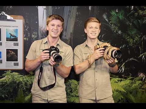 CRIKEY! It's two Robert Irwins!