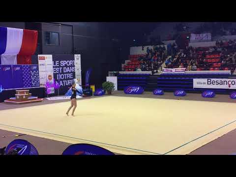 Lucie Fossemalle - Nat C 18 ans et + - France Besançon 2018