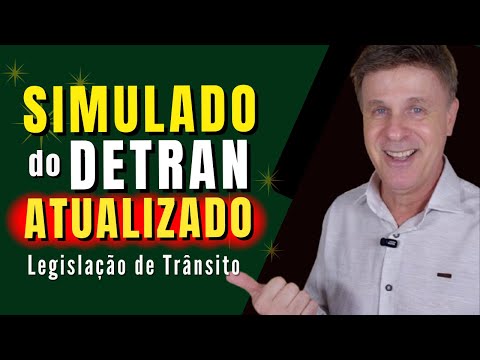 DETRAN 2025 Official Mock Exam. Theoretical Legislation Test.