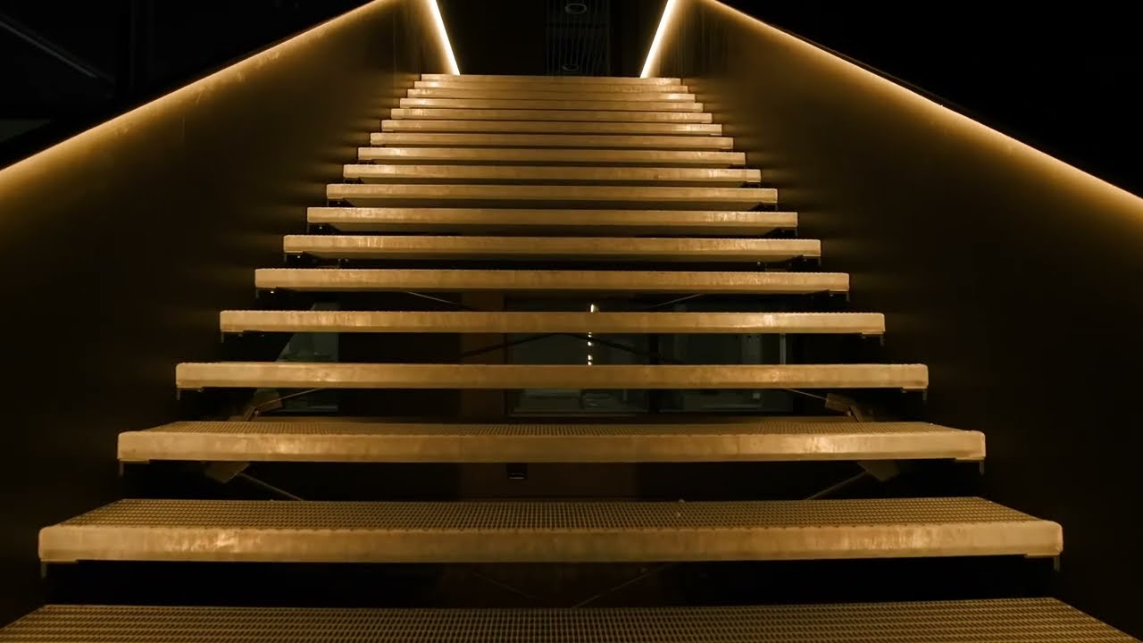 Winkler Metallbau AG | Treppe Kanti Sargans Kurzversion