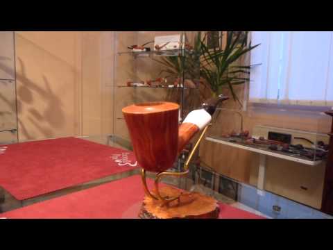 Pipa radica freehand vera argento - www.paronellipipe.it