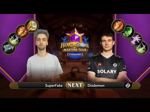 SuperFake vs Dizdemon | Top 16 | Hearthstone Masters Tour Stormwind