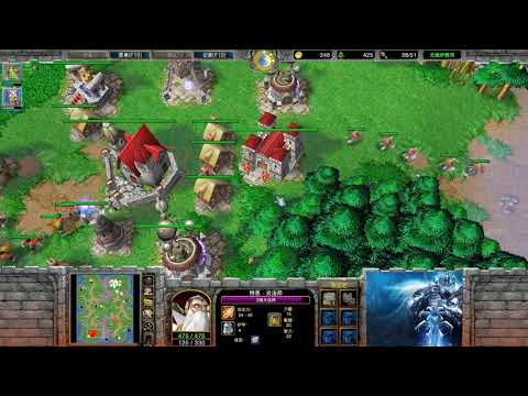 【硬顶强杀】魔兽争霸大帝解说 Grubby vs HawK CH