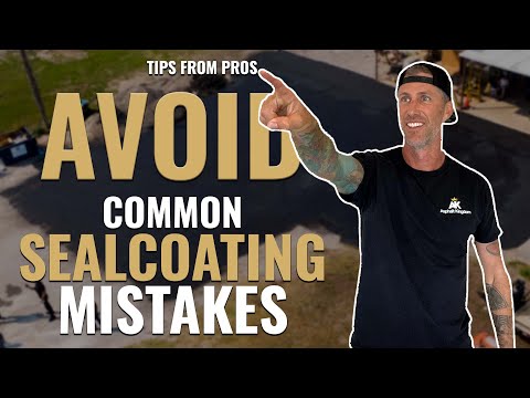 Sealcoating Pro Tips 💡: Avoid These Common Mistakes!