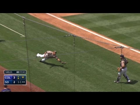 COL@SD: Solarte makes tremendous diving catch