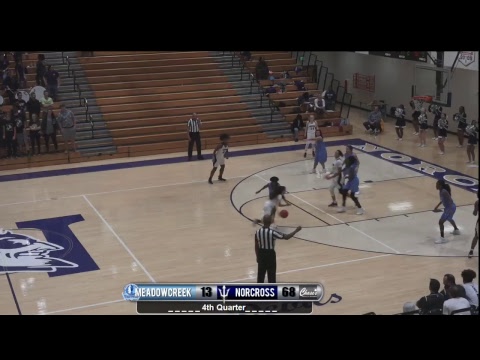 Meadowcreek vs Norcross  Basketball