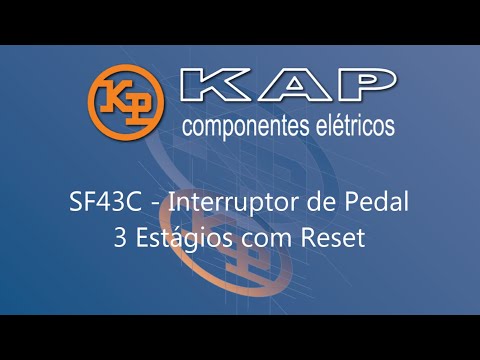 Interruptor de Pedal 3 Estágios com Reset - Cuidados Adicionais na Instalação
