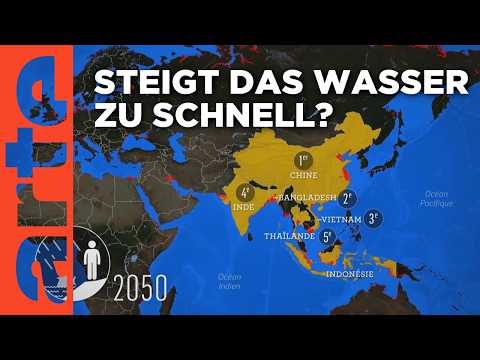 Der globale Anstieg des Meeresspiegels | Mit offenen Karten | ARTE