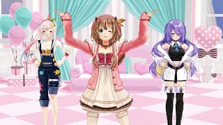 【Hololive MMD】Communication【ムーナ・ホシノヴァ /アユンダ・リス  / アイラニ・イオフィフティーン】