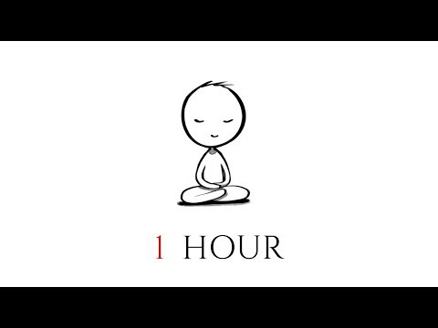 1 Hour Silent Meditation | Meditation for Beginners + FREE GUIDE