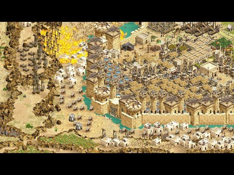 4 PLAYERS FFA SKIRMISH | Stronghold Crusader Definitive Edition