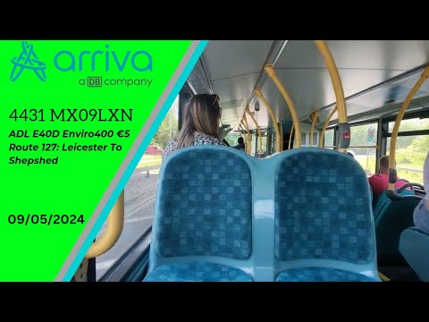 Arriva Leicester 4431 MX09LNX ADL E40D Enviro400 (ZF6/€5)
