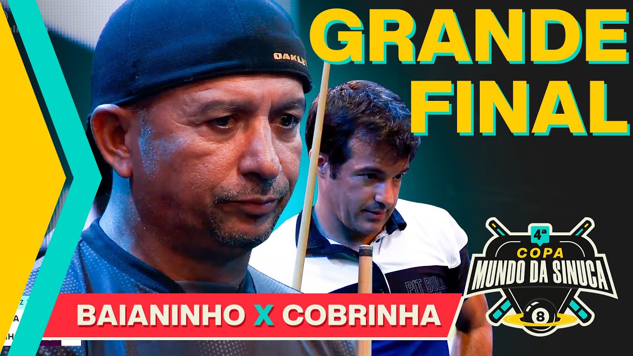 BAIANINHO X COBRINHA | FINAL - 4ª COPA MUNDO DA SINUCA