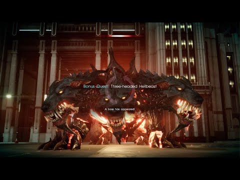 FFXV Comrades. Aranea vs Ceberus