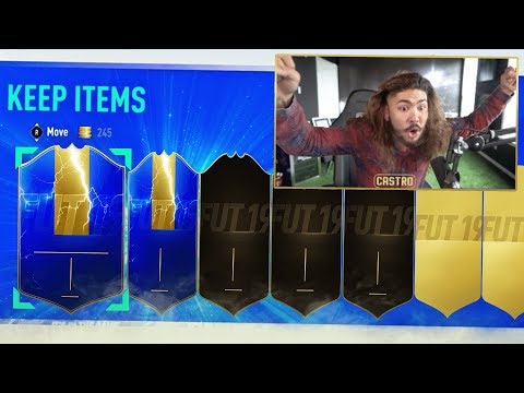 I PACKED 2 TOTS IN 1 PACK!! INSANE WALKOUTS !! FIFA 19