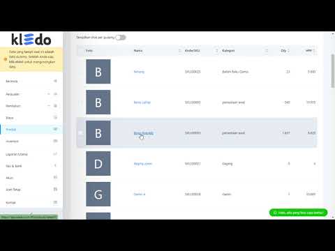Cara Melakukan Ekspor Data Transfer Gudang dari Menu Produk