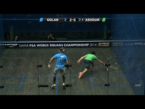Squash : Quick Hit! EP 124 : Ashour v Golan World Championship 2014