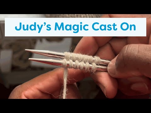 Judy's Magic Cast On Tutorial