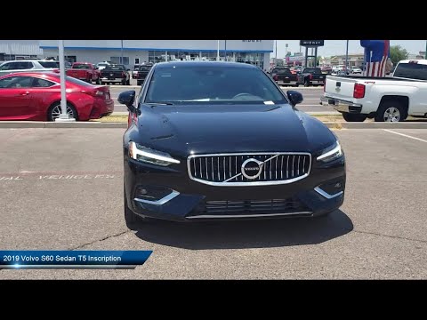 2019 Volvo S60 Sedan T5 Inscription Phoenix  Tempe  Glendale  Peoria  Chandler