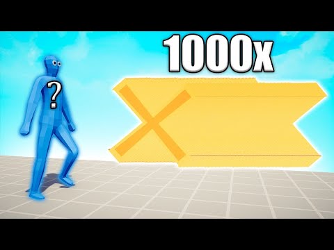 1000x OVERPOWERED MATHEMATICIAN vs RANDOM UNITS - TABS | Totally Accurate Battle Simulator 2024