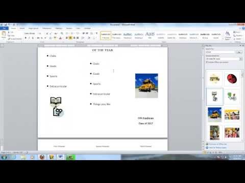 How to create a tri-fold brochure