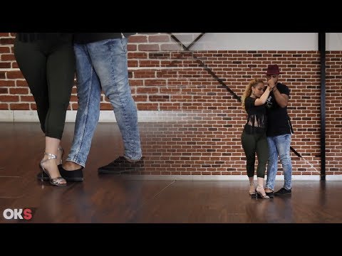 Kizomba tutorial - #Sensual #Footwork - Harvey & Nina #2 🎓