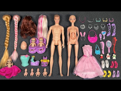 11 Minutes Satisfying with Unboxing Barbie Family Playset, Cute Doll Toys ASMR | Review Toys 