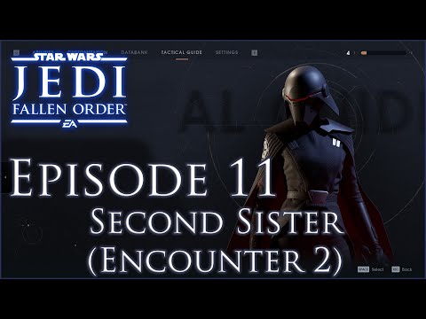 Episode 11: Second Sister Fight 2 - No Damage Tutorial - Star Wars Jedi Fallen Order - Teach Me How