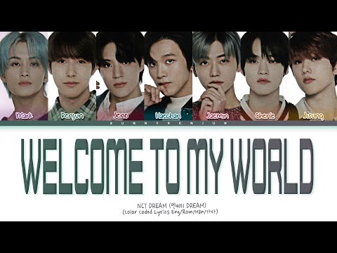 How would NCT DREAM sing Welcome To MY World - aespa ? (Male Ver.)