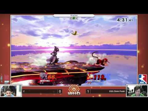 EGE.Chrim Foish (Diddy) vs Z (Mewtwo) - Bracket - WttO