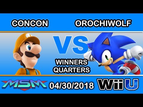 MSM 144 - SS | Mr. ConCon (Luigi) Vs. orochiwolf (Sonic) Winners Quarters - Smash 4