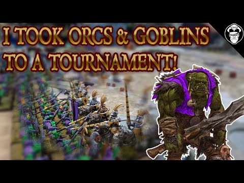 So I took Orcs & Goblins to a Tournament for the first time EVER! | Warhammer The Old World