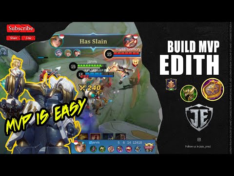 MVP IS EASY WITH EDITH PHYLAX | NEW BUILD AND GAMEPLAY EDITH 2022