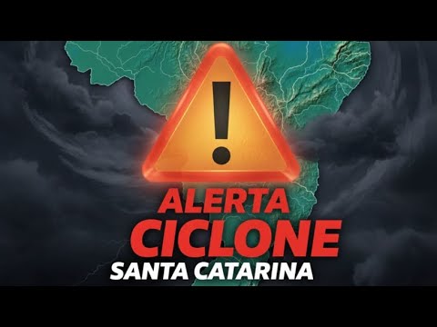 🆘️⛔️ COMEÇOU VENTANIA ⛔️🆘️CICLONE NAVEGANTES SC 09.12.25..