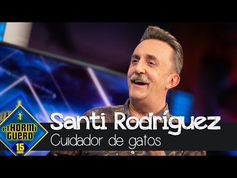 La surrealista historia de Santi Rodríguez: "La voz salió de dentro del váter" - El Hormiguero