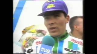 preview picture of video 'Vuelta a España 1994; Etapa 10 Igualada - Ordino Arcalisu 4-May 205 Km; Ángel Yesid Camargo'