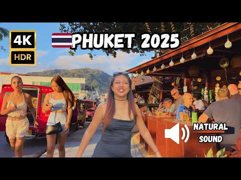 Walking Phuket, Thailand 🇹🇭 4K HDR: 15 BEST SPOTS TO VISIT