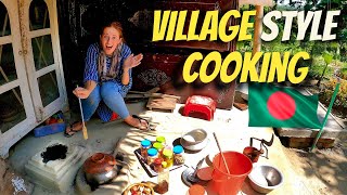 Amazing BANGLADESH VILLAGE LIFE - Cooking in a Mud Kitchen in Rural Bangladesh
