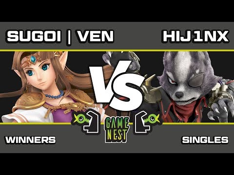 Game Nest Smash It Up: Sugoi | Ven (Zelda) vs Hij1nx (Wolf) - Winners Round 4