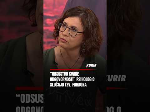 Psiholog ocenjuje da je gostovanje bilo uznemirujuće i da ne pokazuje svest o ozbiljnosti postupaka