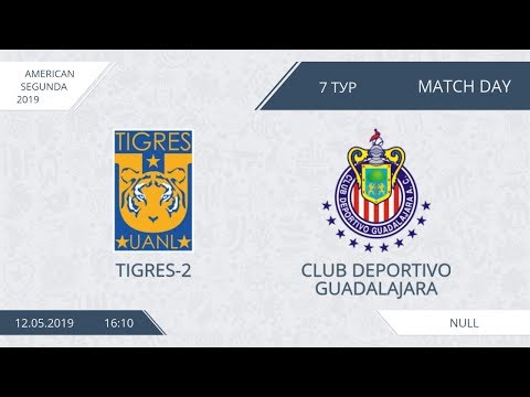 AFL19. America. Segunda. Day 7. Tigres-2 - Club Deportivo Guadalajara