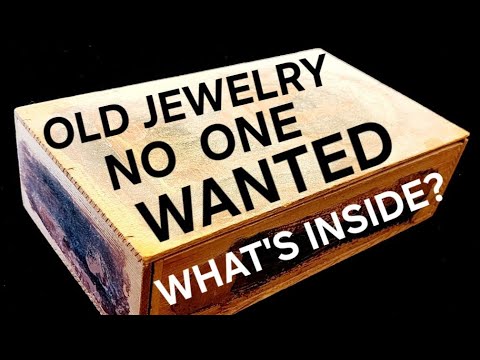 THE BEST ESTATE SALE JEWELRY UNBOXING: GOLD, SILVER, GEMS, DIAMONDS #unboxing #handmade #jewellery