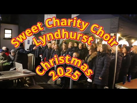 Sweet Charity Choir Lyndhurdt Christmas Lights 2025