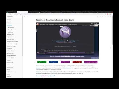 Spacemacs for Clojure development - overview