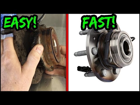 CORRODED FRONT WHEEL BEARING REPLACEMENT CHEVY/GMC! -2000-NEWER/FULL SIZE-