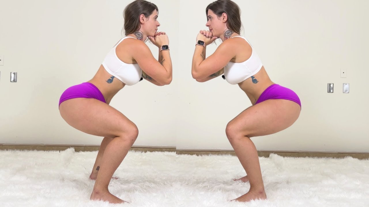 5 Minute Jump Squat Challenge Big Butt And Strong Legs Rockyou