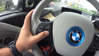 Elektryczne BMW i3 i rozładowana bateria
